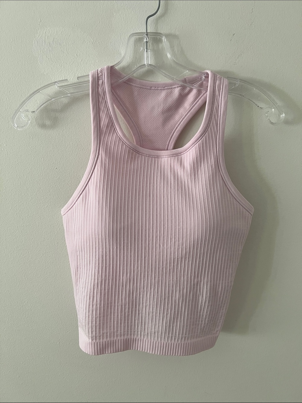 lululemon athletica Ribbed Racerback Tank - Pale Pink